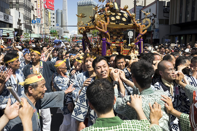 Unique, Trendy, and Strange Japanese T-Shirts in Traditional Asakusa