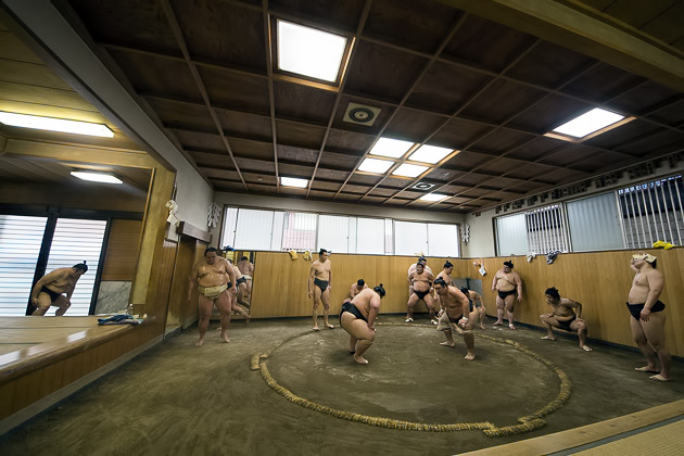Sumo Training Gym Tokyo
