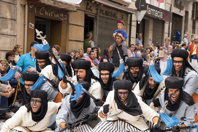 Alcoy Moros y Cristianos parade