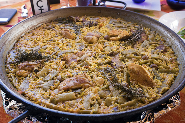 Paella valenciana Recette