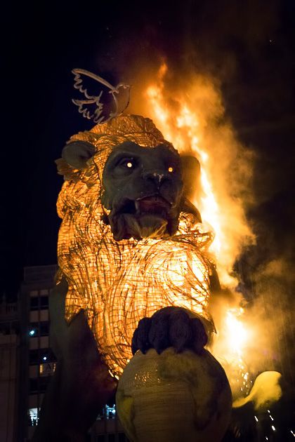 La Crema Fallas 2015 Falla municipal