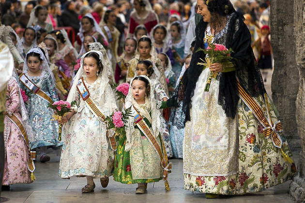 La Ofrenda - Fallas Valencia 2015