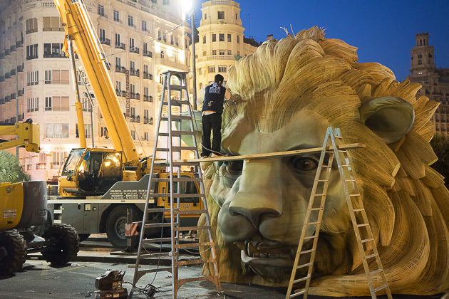 La Planta Fallas Valencia Leon 2015