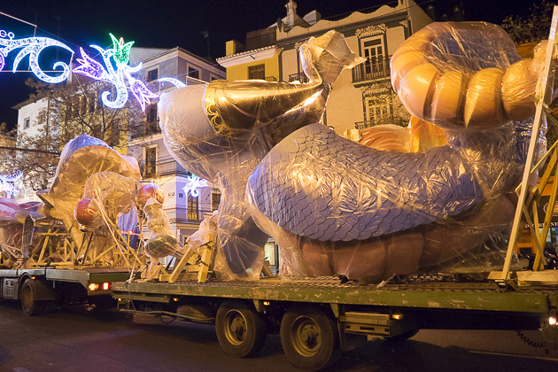 La Plantà en Valencia por Fallas