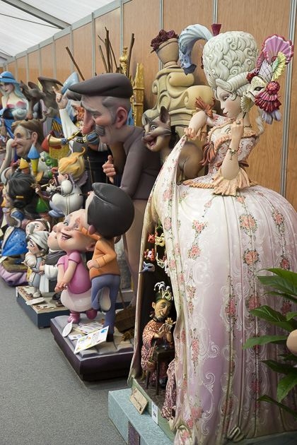 Ninot exhibition Fallas 2015