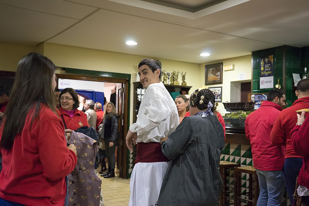 Pilota player getting ready