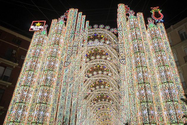 Ruzafa Fallas Lights