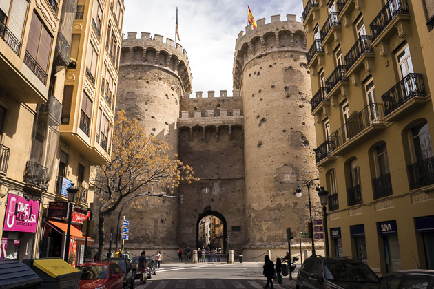 Torres de Quart in Valencia