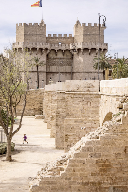 Torres de Serranos in Valencia