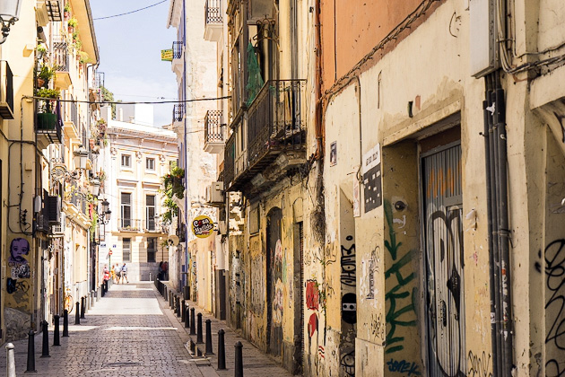 El Carmen Valencia Streets