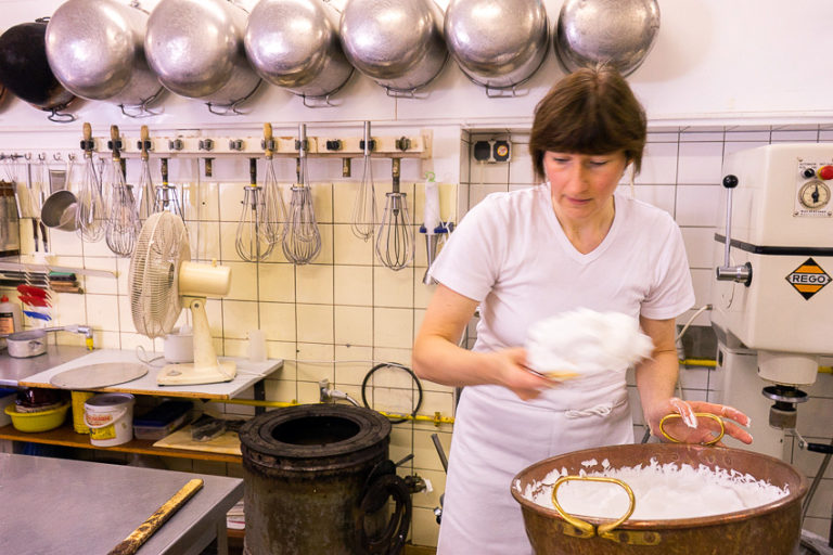 Making The Famous Baumkuchen At Café Rudolph - Bad König - For 91 Days ...