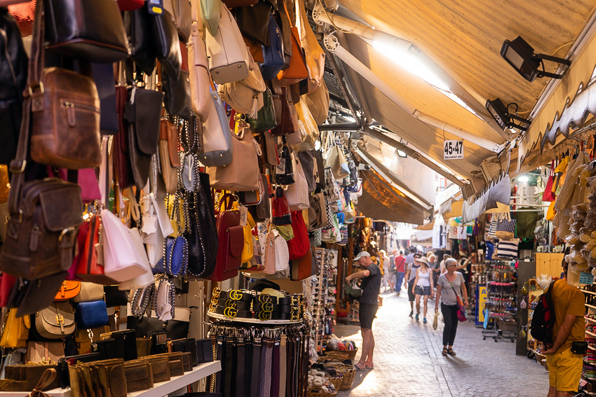 Leather Street Chania