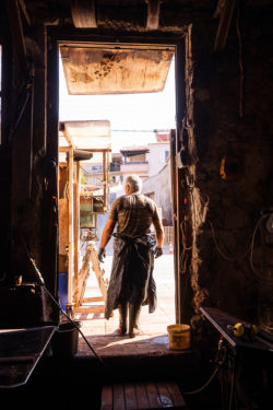 Leather Making Chania