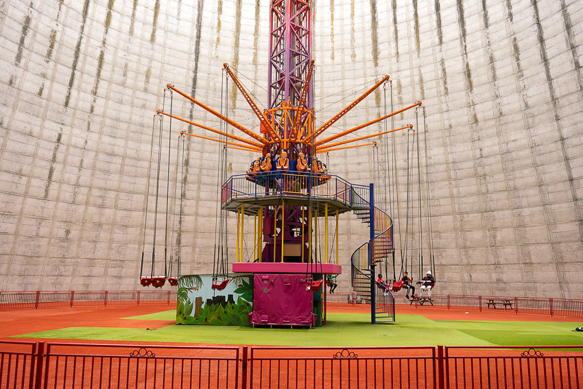 This German Amusement Park Is Inside A Nuclear Power Plant