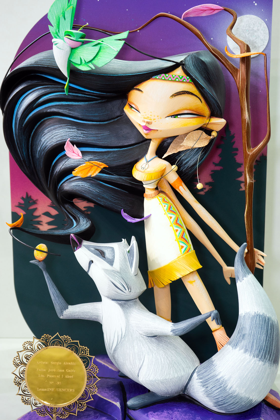 Pocahontas Fallas Ninot