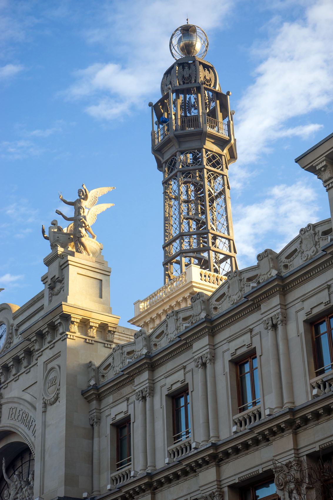 Post Office Valencia Morning Light