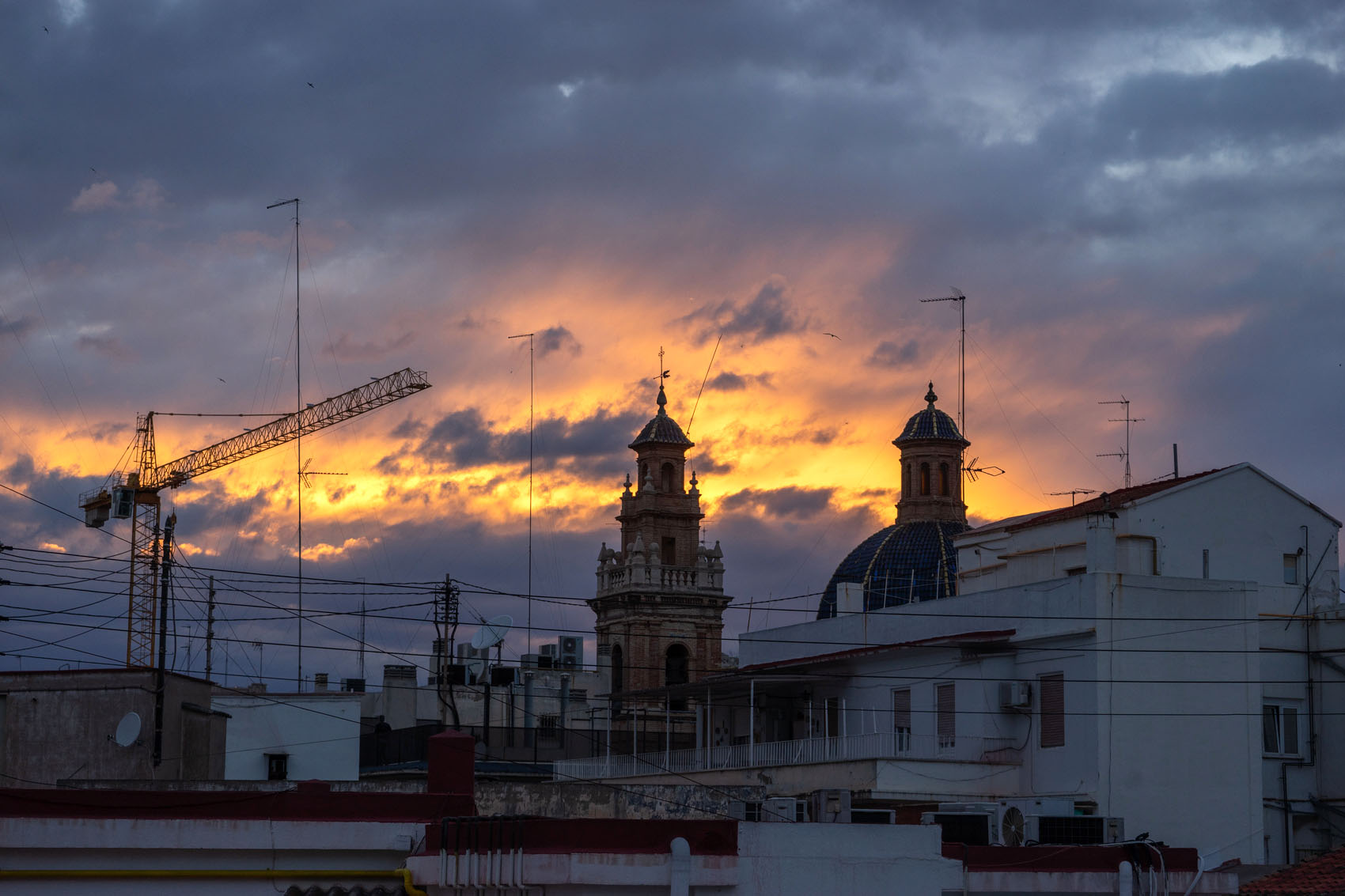 quarantine sunset Valencia