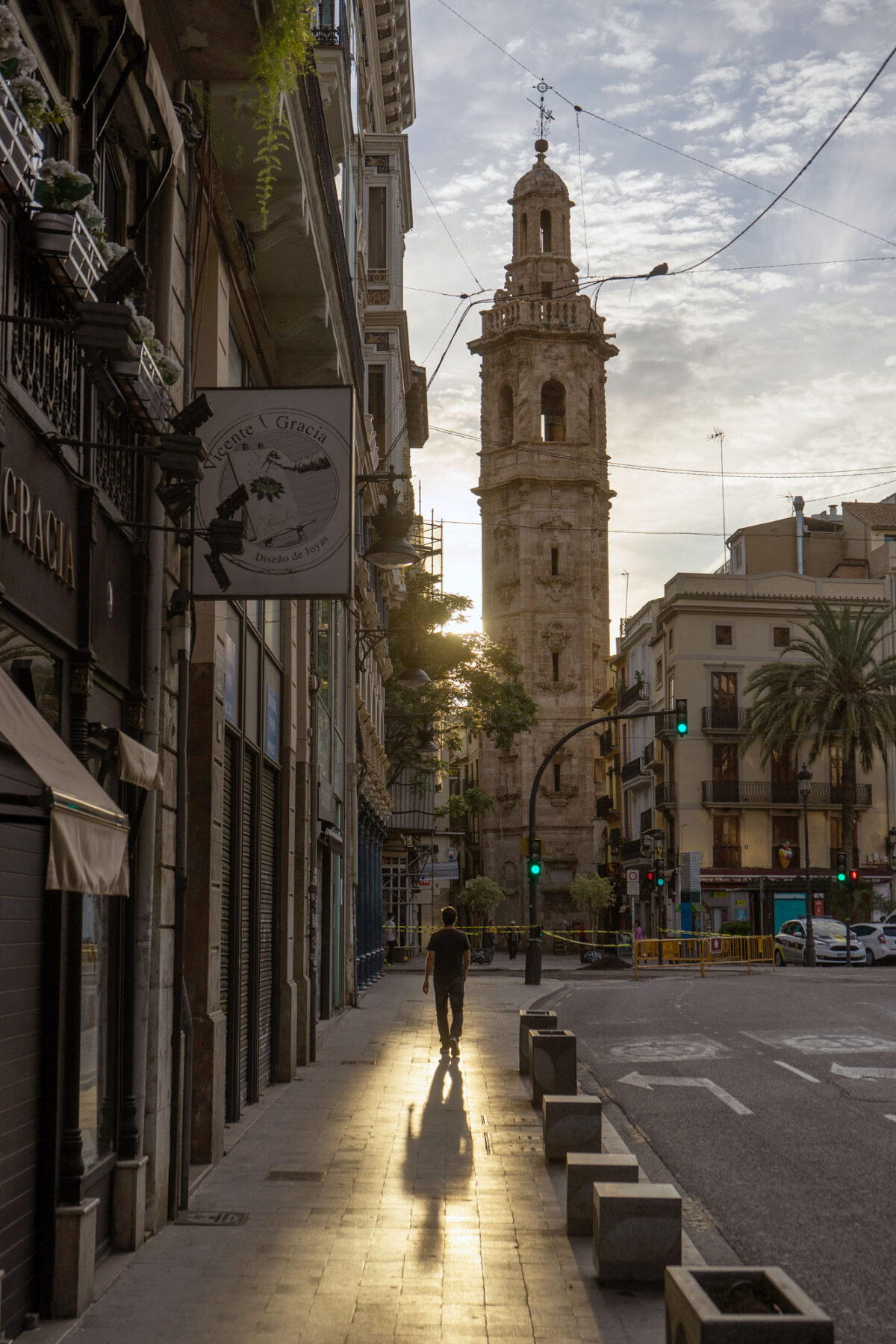 Alone in Valencia after the lockdown
