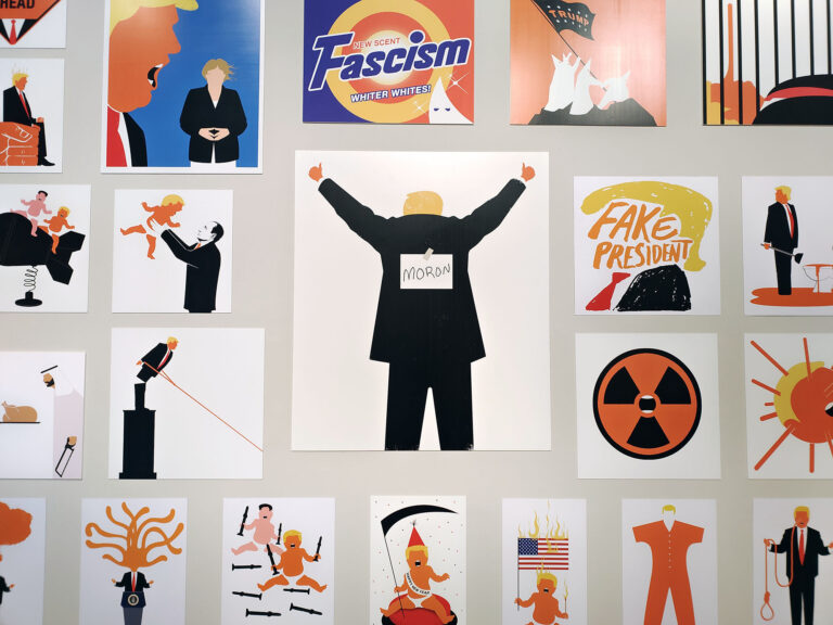 Read more about the article Edel Rodríguez, Agente Naranja: The Trump Art Exhibition