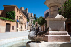 Duck Fountain Plaza Almansa