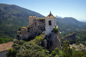 Stock Photo Castle Guadalest Alicante