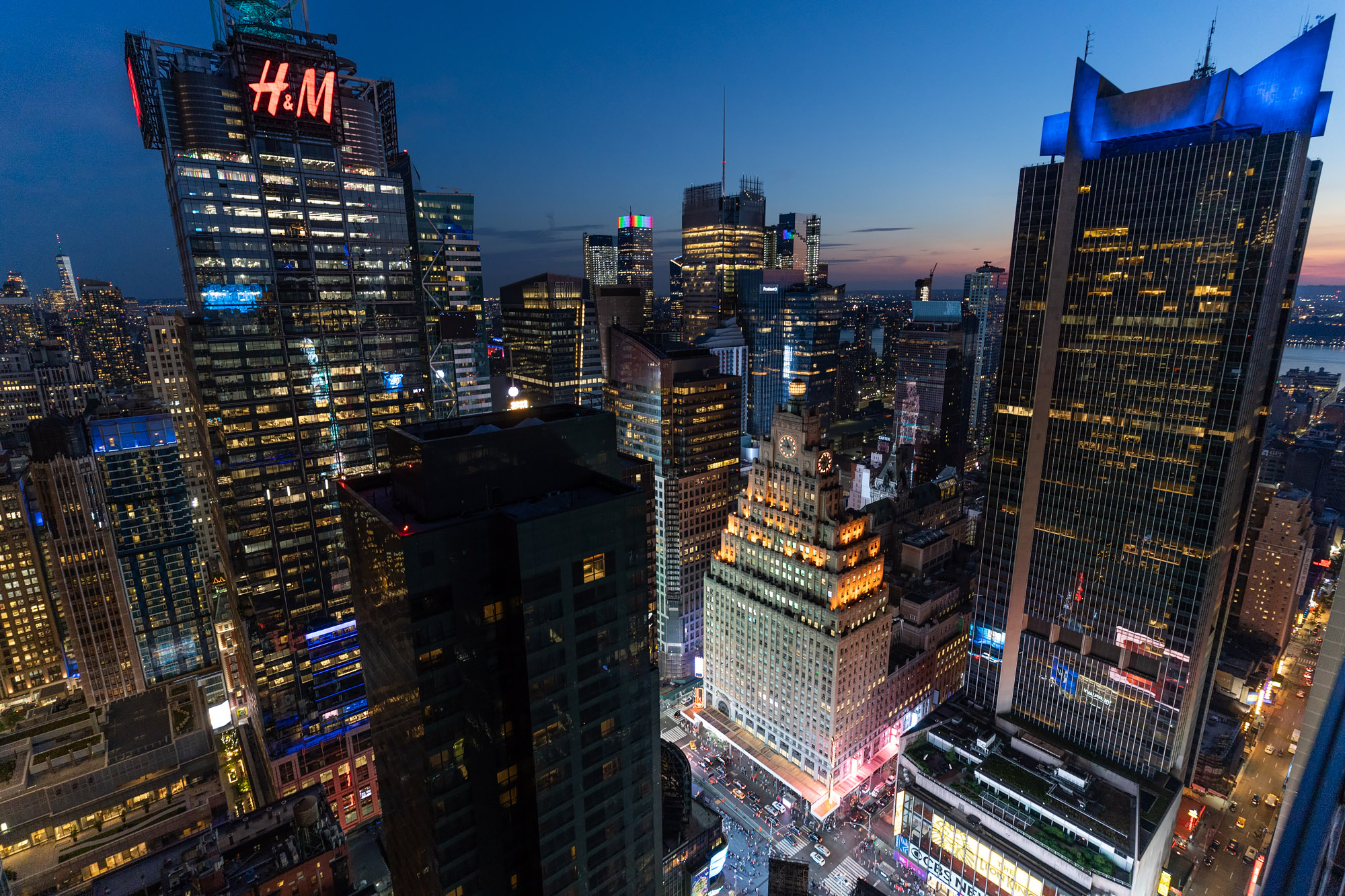 NYC Views from Bar 54, Including the Chrysler Building and Times Square -  For 91 Days