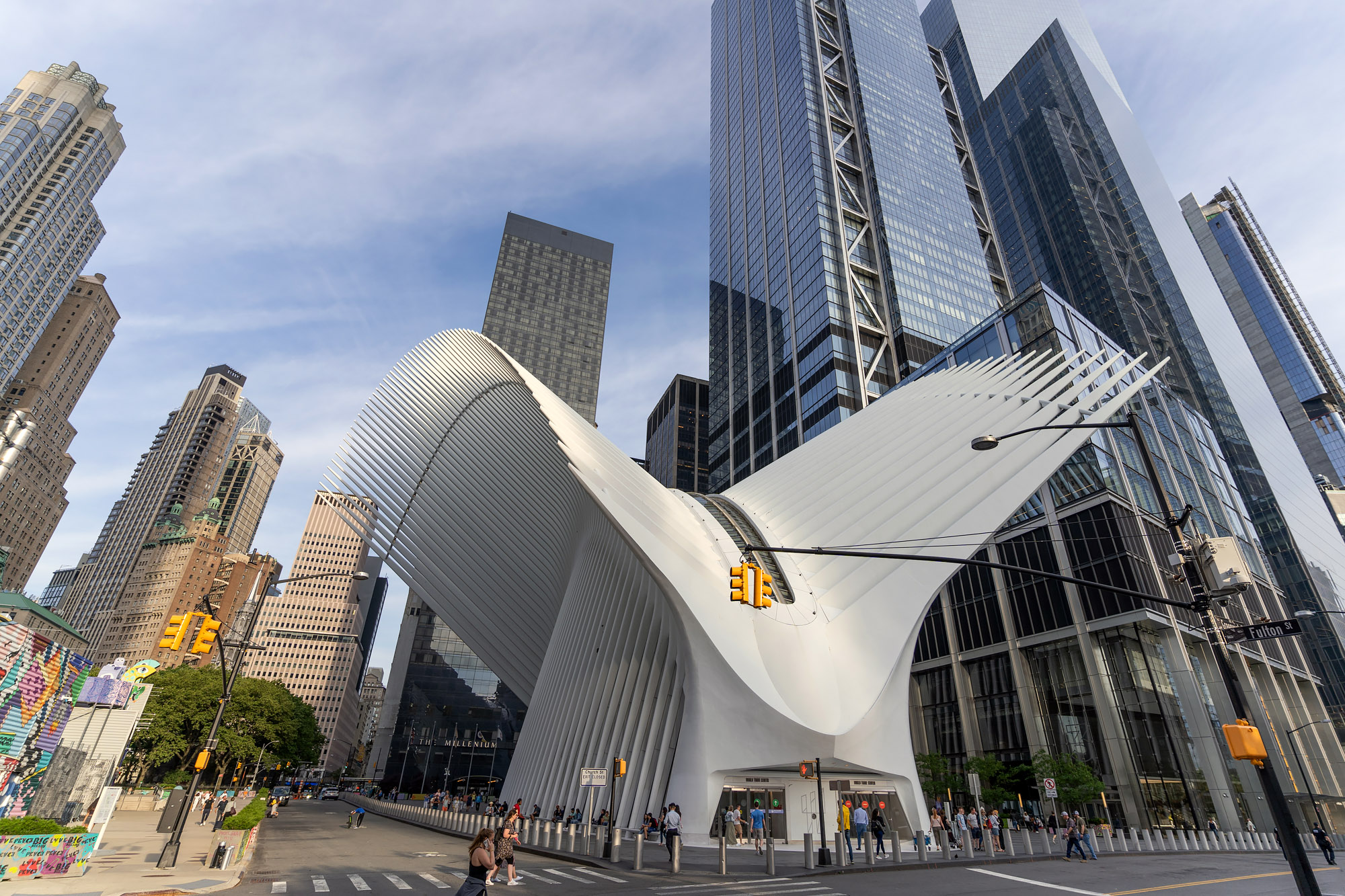 World Trade Center Transportation Hub by Calatrava