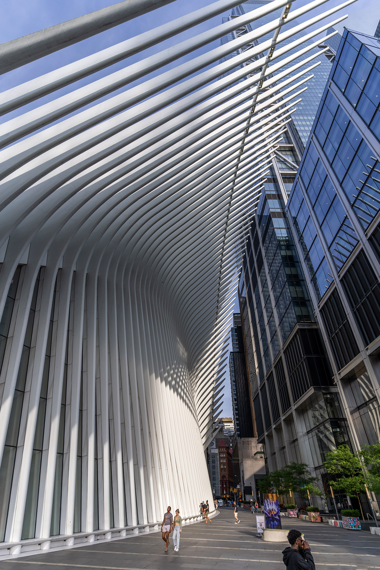 Super modern architecture in New York City