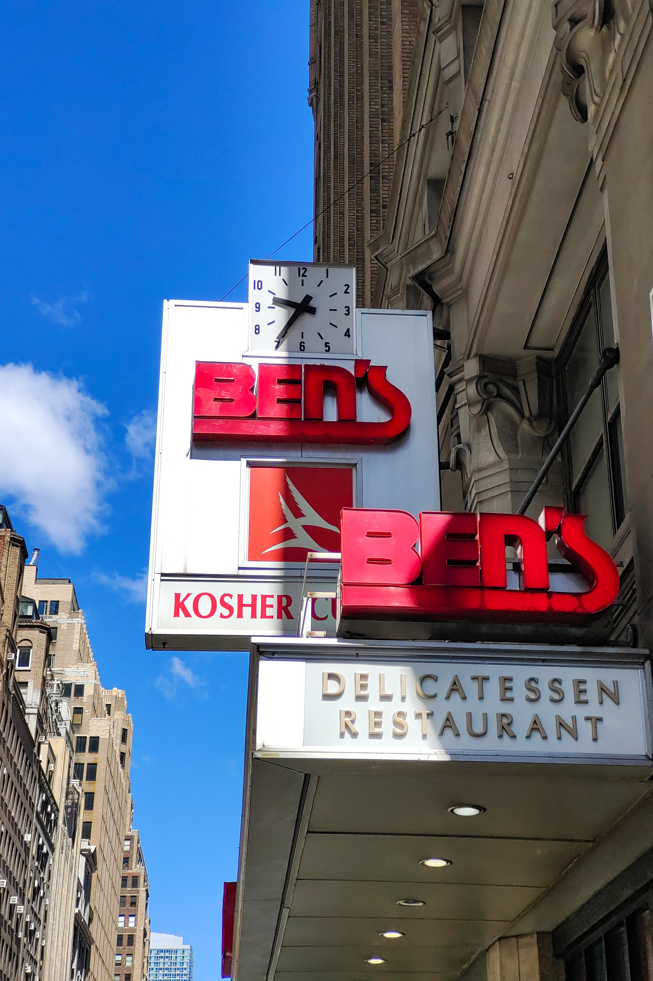 Ben's Delicatessen Restaurant Times Square