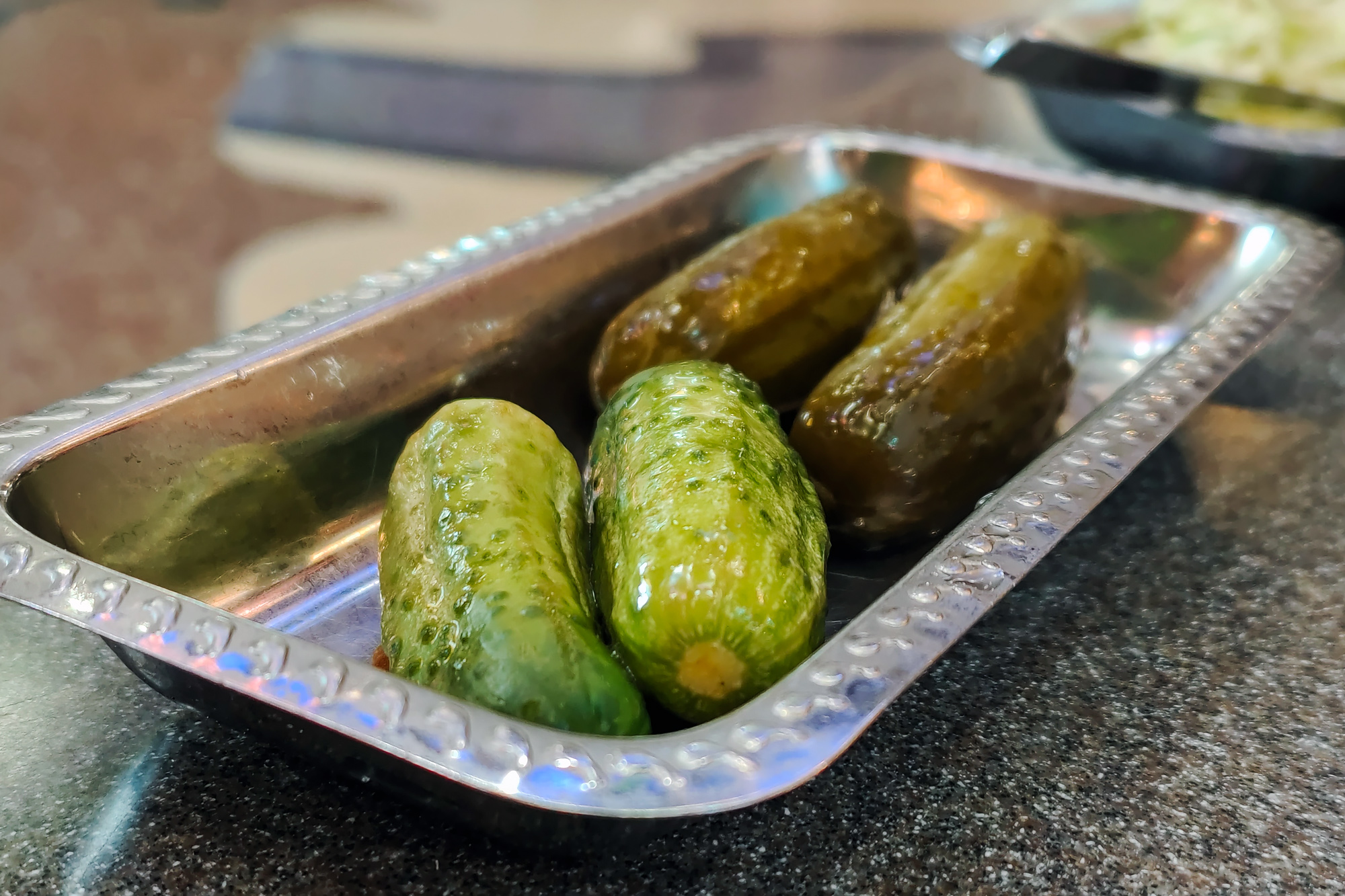 New York City deli pickles