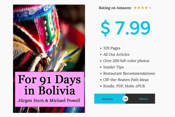 Bolivia Travel Book Price