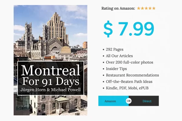 Montreal Travel eBook Price 1