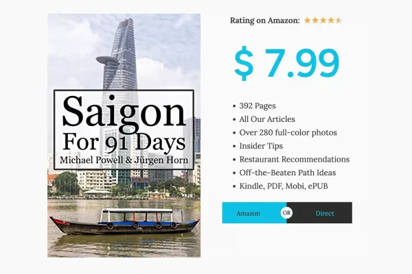 Saigon Travel Book Selection 1