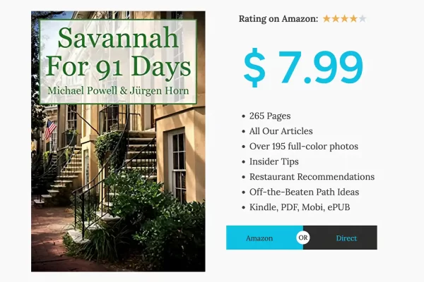 Savannah Travel Book Price