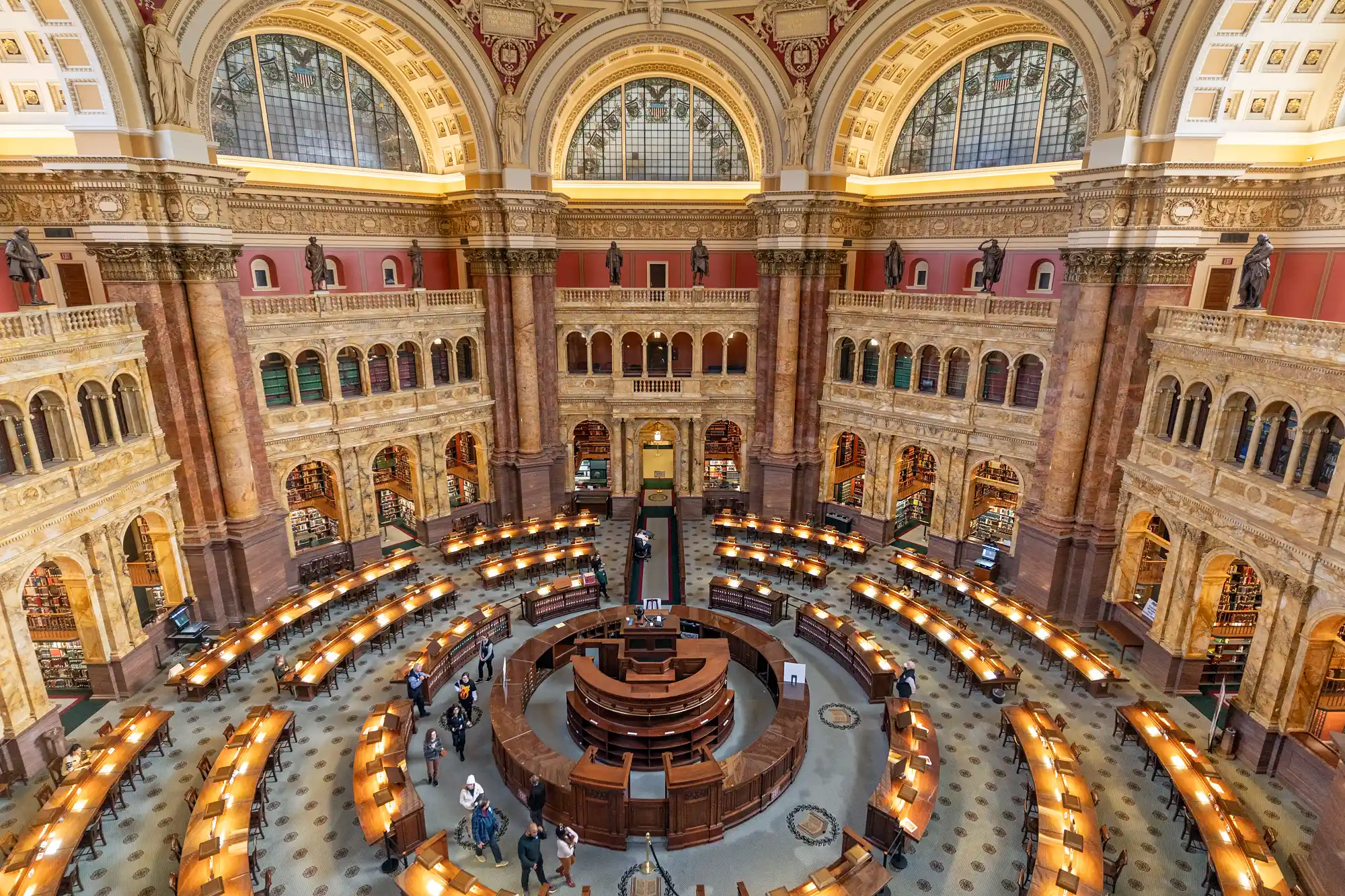 Reading room library of Congress