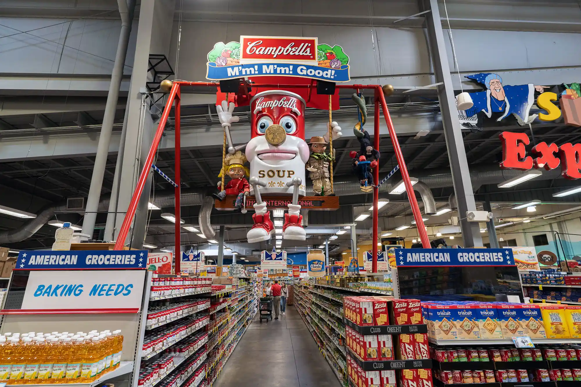 Jungle Jim's Campbell's coup can animatronic