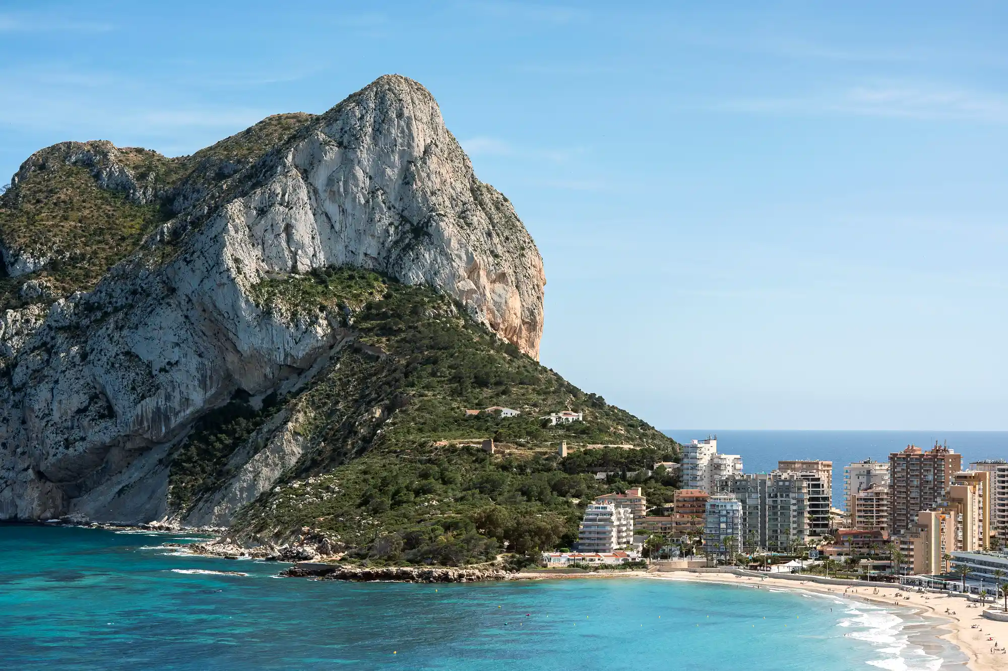 Peñón de Ifach in Calple