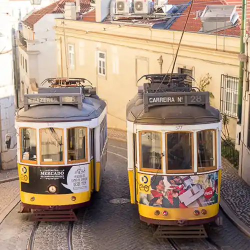 Tram 28 Lissabon