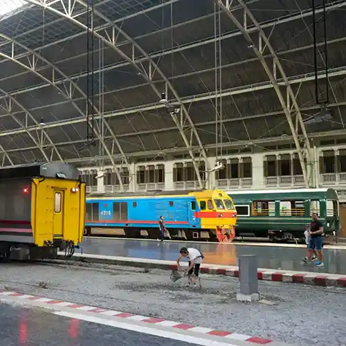 Bangkok Train Station, old!