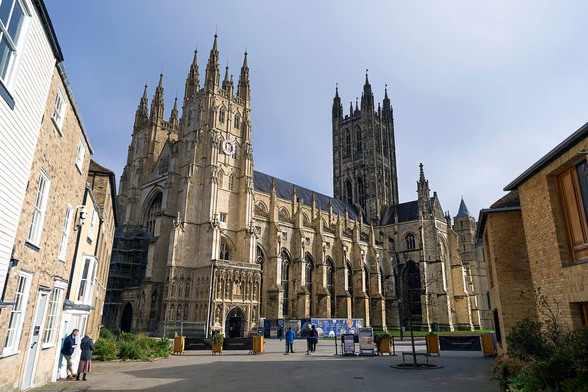 Canterbury Cathedral 2 Canterbury Cathedral towers