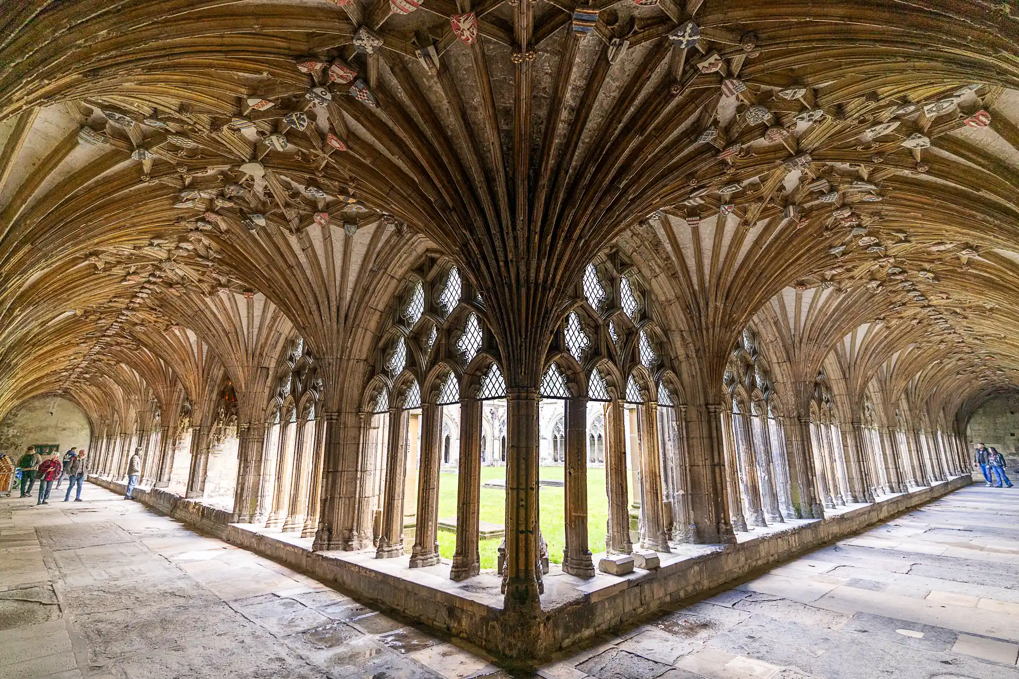 Canterbury Cathedral 3 Cloister Canterbury Cathedral