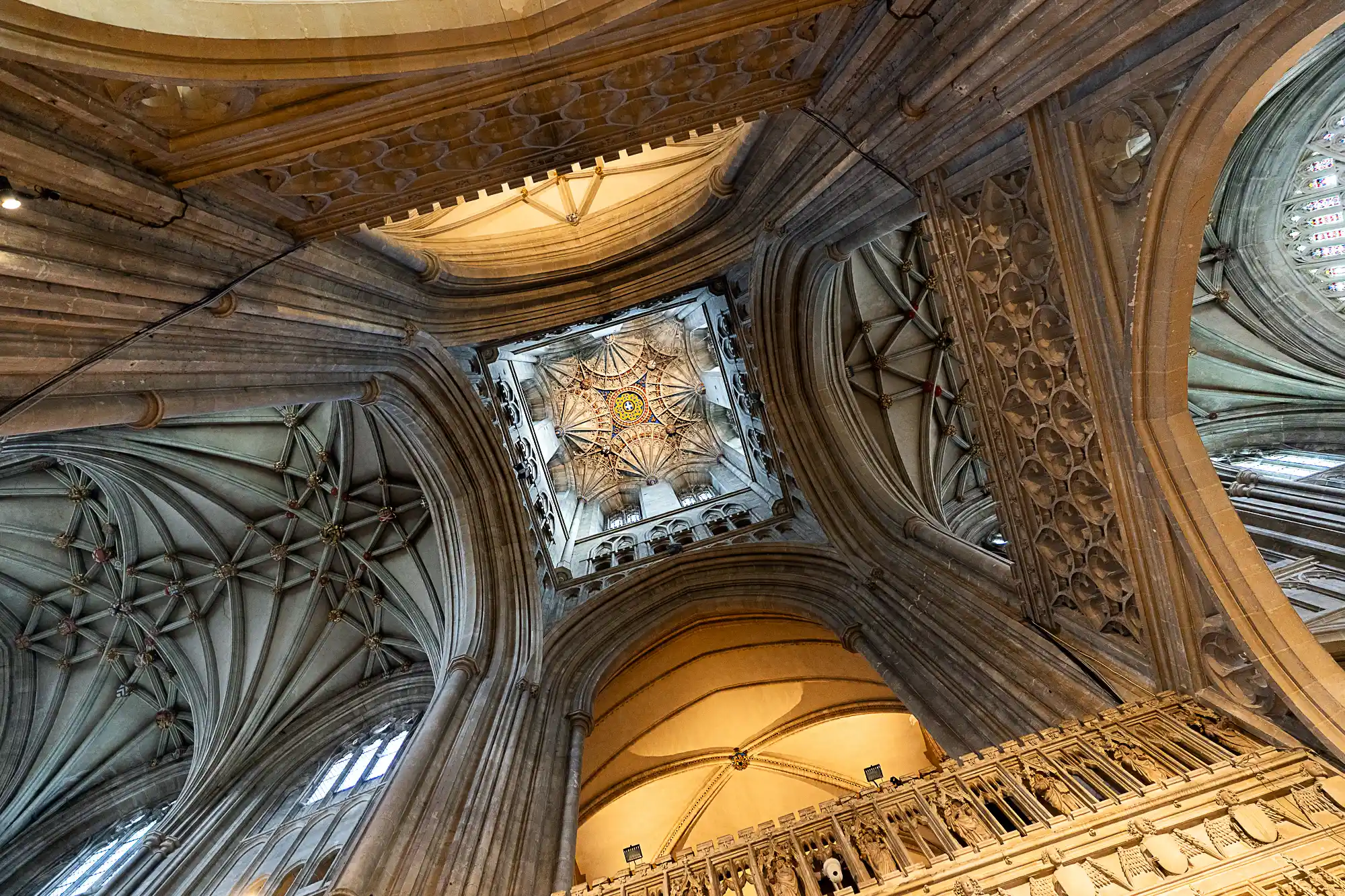 Canterbury Cathedral 4 Canterbury Gothic Cathedral Ceiling