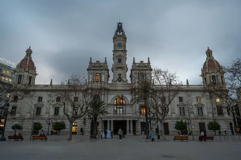 Old post office in Valencia