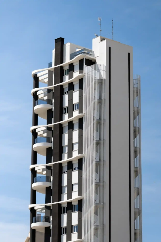 New architecture in Calpe