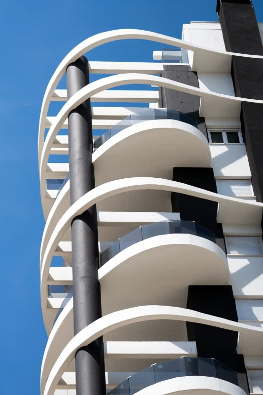 Calpe round Balconies