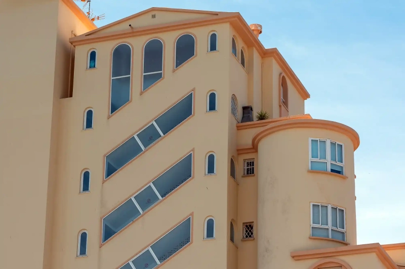 Steep stairs Calpe