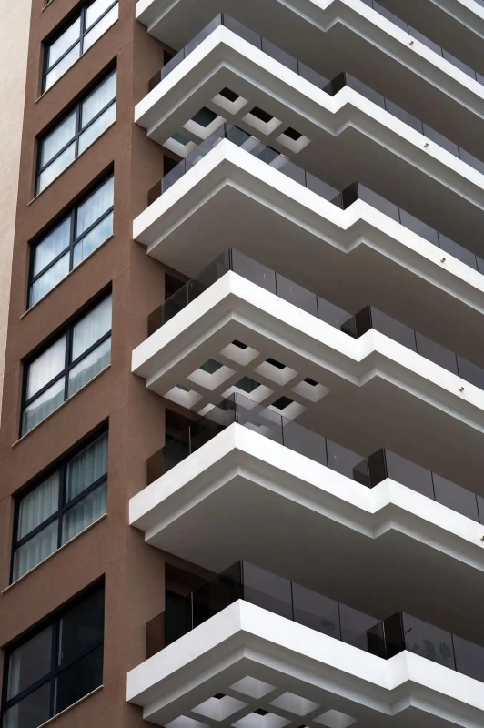 Cube square building