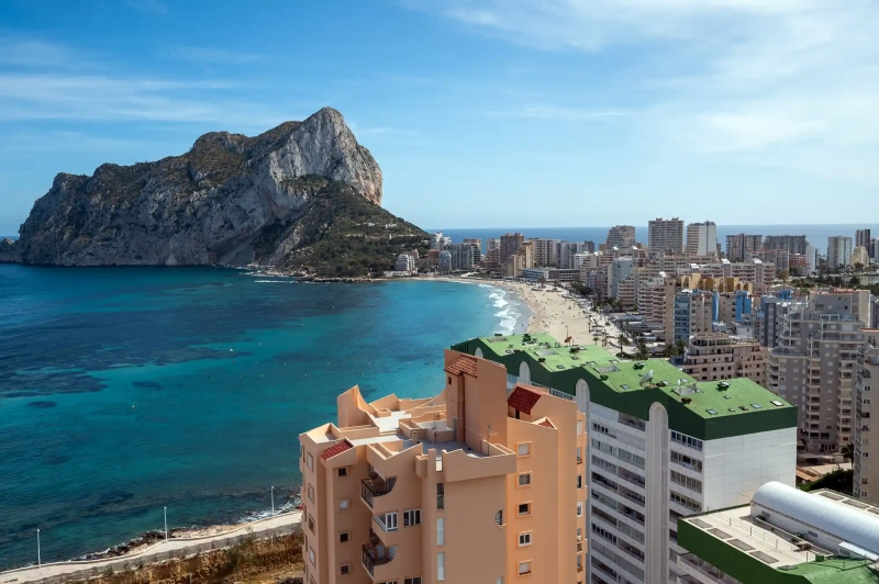 Breathtaking views over Calpe