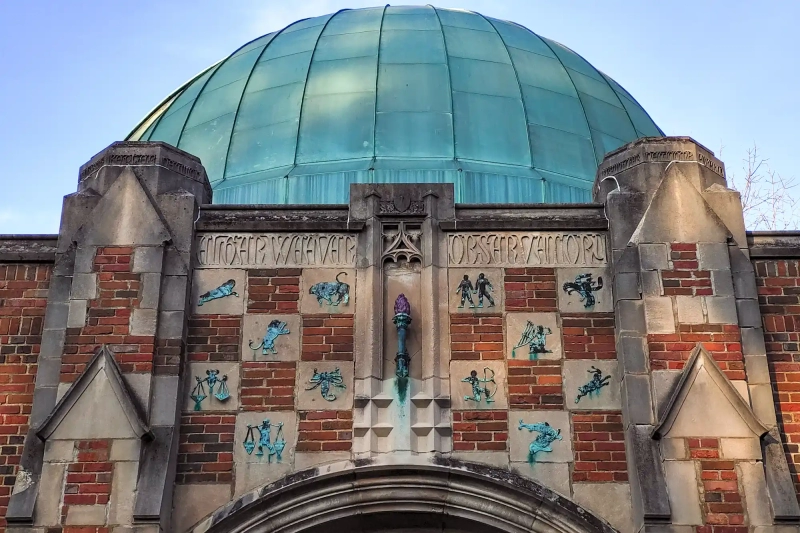 Copper dome at the Wittenberg University