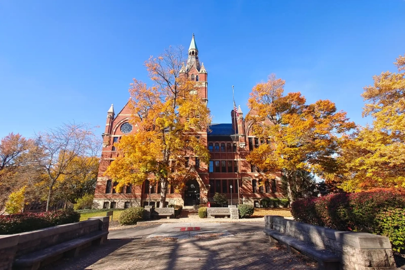 Fall colors at campus